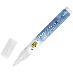 KREUL Masking Marker »»SOLO Goya«« 1 - 2 mm 1 Stück weiß