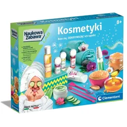 Wissenschaftlicher Spaß Kosmetik-Labor: Cremes & Badesalze Polnische Sprache Clementoni 50891
