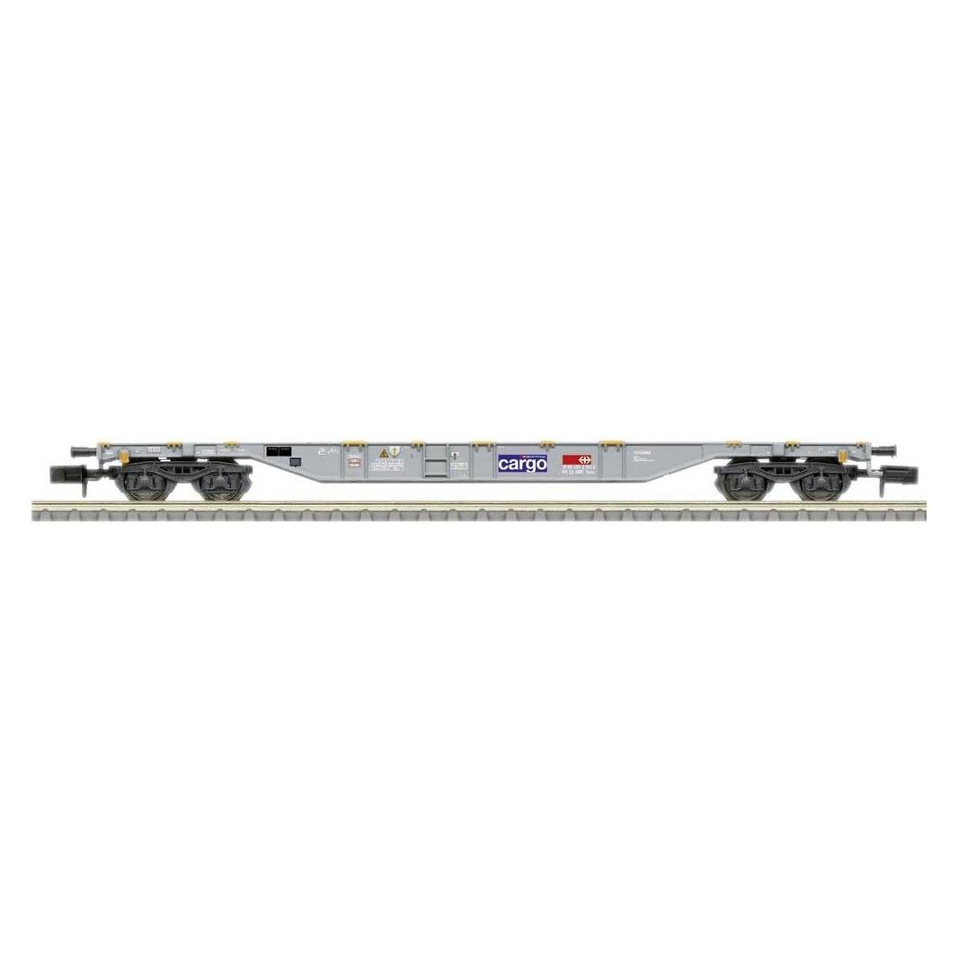 MiniTrix 18600 N Containertragwagen Sgns der SBB (Spur N) (18600)