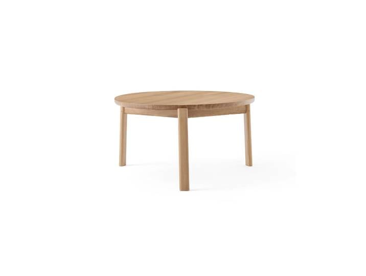 Audo Copenhagen Table basse Passage Chêne, Ø70 cm