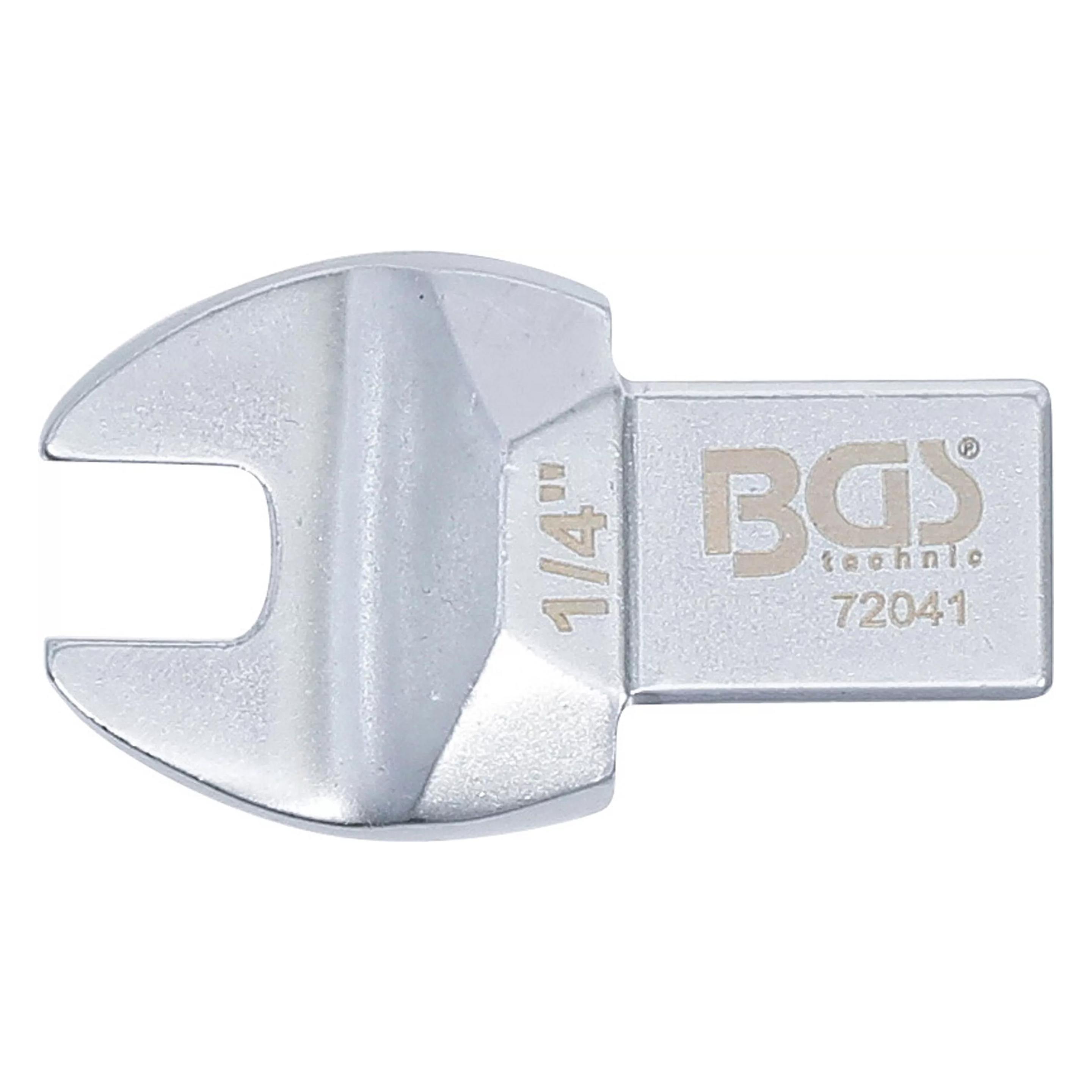 BGS Einsteck-Maulschlüssel | 1/4" | Aufnahme 9 x 12 mm (1/4") (72041)