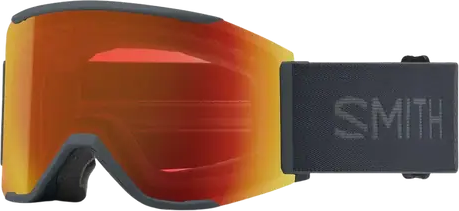 Smith Optics Smith Squad Mag Ski Goggles (Slate/Everyday Red Mirror)  - Black