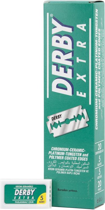 Derby Extra Double Edge Rasierklingen D5200064