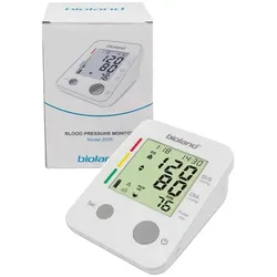 Bioland, Blutdruckmessgerät, Digital Blood Pressure Monitor Upper Arm Automatic Oscillometric Battery Operated Unisex