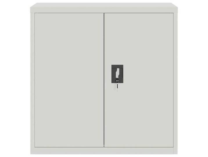 Soldes d'automne Armoire à dossier Gris - Armoire de bureau Multi-Rangement - avec 2 portes Gris 90cm Acier 597 770404518956