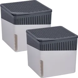 Raumentfeuchter 2er Set CUBE (BHT 13x13x13 cm) - bunt - BHT 13x13x13 cm