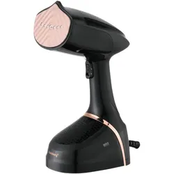 Klausberg Dampfglätter, 400ml Wassertank, 1500 Watt, Dampfglätter, Schwarz, Rosa