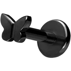Titan Labret mit Push Fit SCHMETTERLING