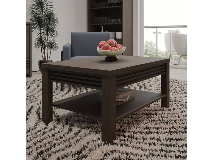 Couchtisch 90 x 47 x 60cm Braun