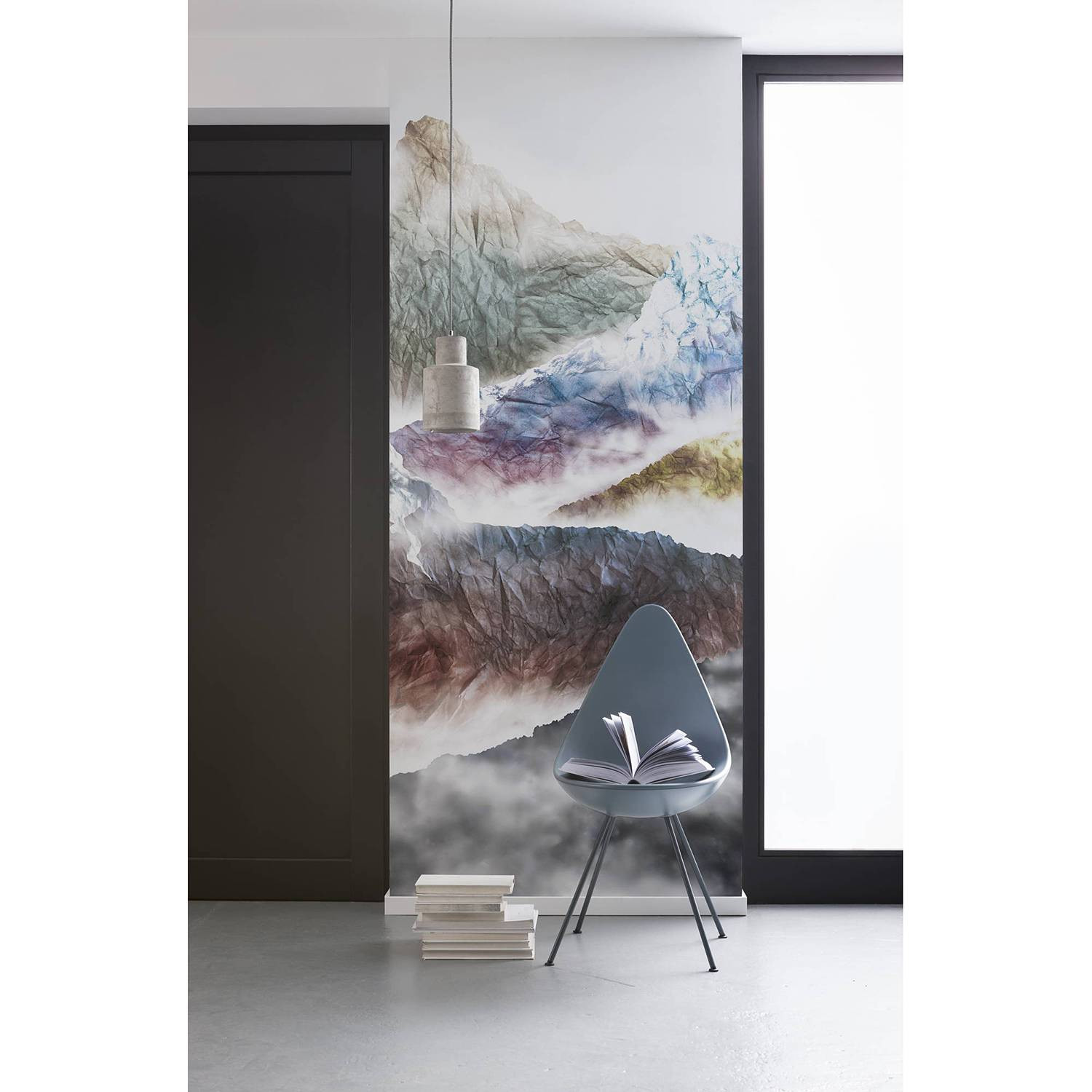 home24 Fotobehang Olympic Mural Textiel 100cm
