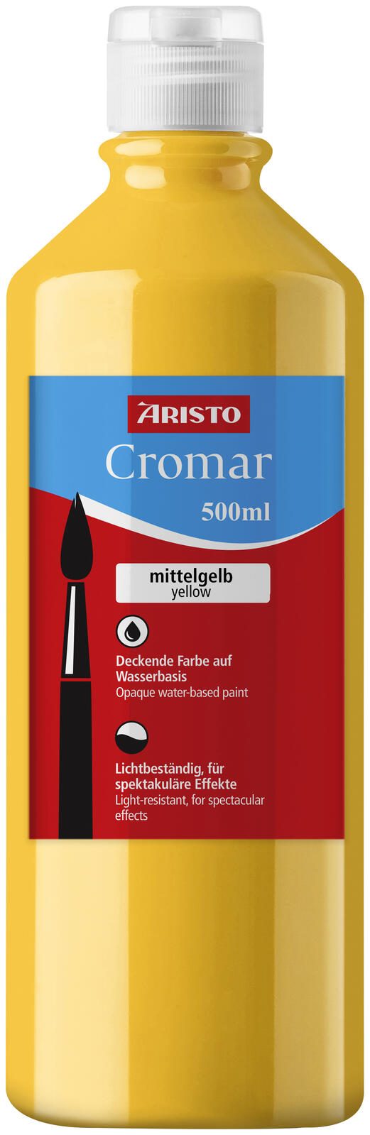ARISTO Flüssigfarbe Cromar mittelgelb AR30920