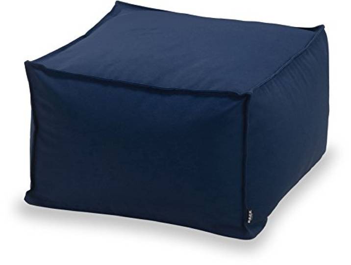 H.O.C.K. Miami Outdoor Blobby Bean Cube, ca. 55x55x35cm wasserabweisend (Navy-Blau)