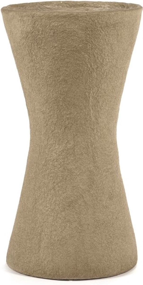 Serax Marie Michielssen White Earth papier maché vaas bruin B: 26 cm, H: 47 cm