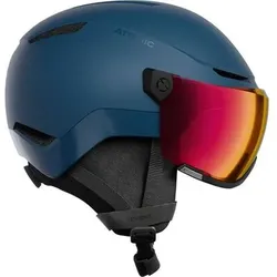 ATOMIC Herren Helme He/Uni REVENT VISOR PHOTO DEEP OCN/PE, Größe 59 in Blau Blau