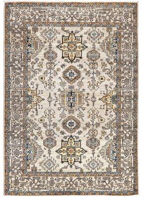Overton "Serapi One-of-a-Kind Hand-Knotted Area Rug - Gray - 4' 0"" x 5' 9"""