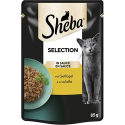 Sheba Selection Sauce mit Geflügel 28x85 g