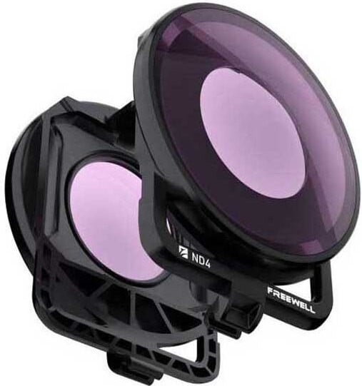 Freewell ND4 360 filter voor Insta360 One R, zwart