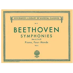 Symphonies - Book 2 (6-9): Schirmer Library of Classics Volume 11 Piano Duet, Fachbücher von Ludwig van Beethoven