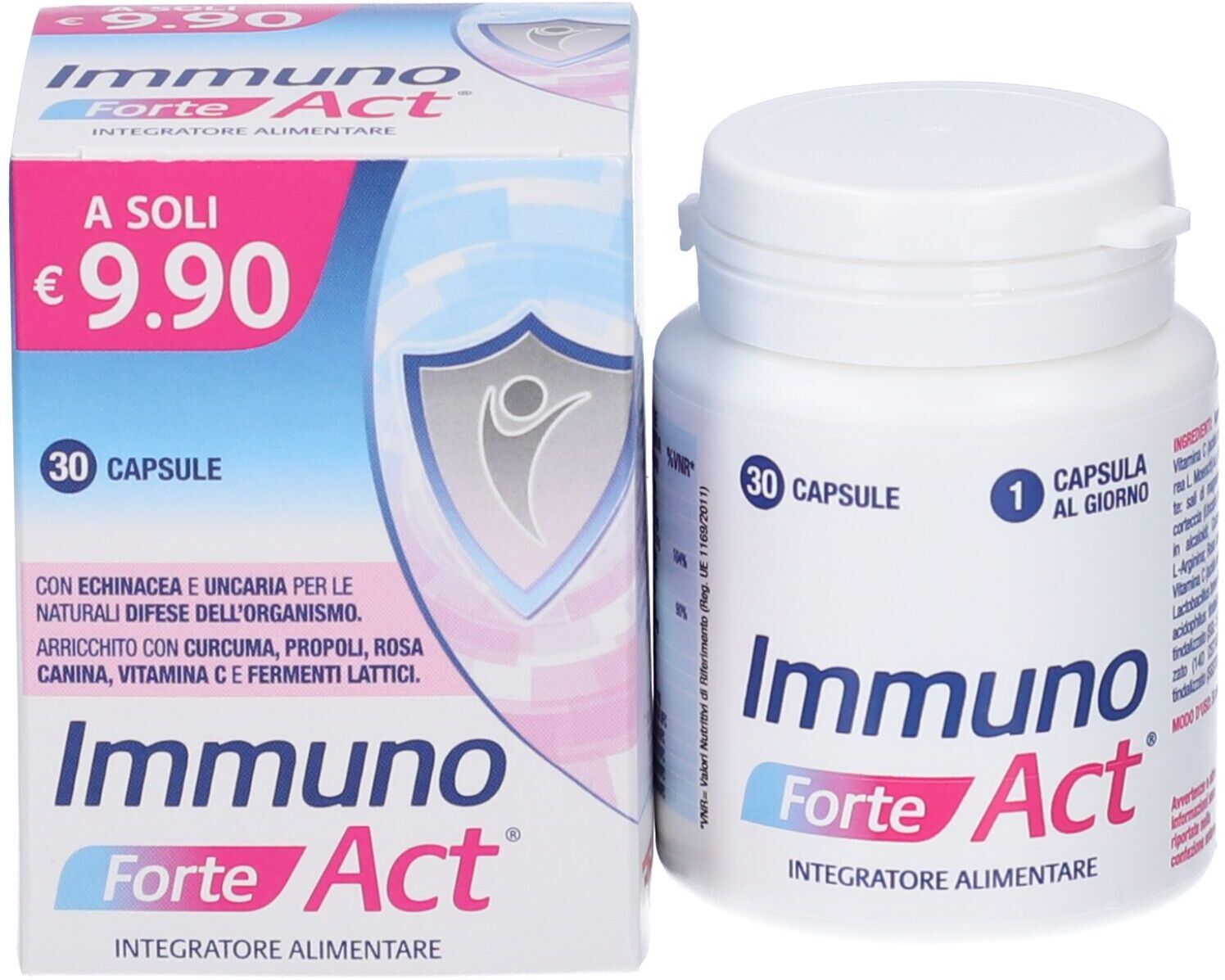 F&F Srl Immuno Active Forte, 30 Capsule