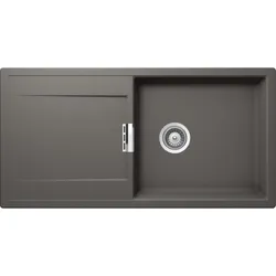 Schock Einbauspüle Flächenbündig Mono D-100L FB Silverstone