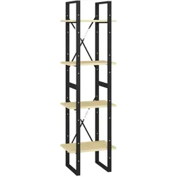 vidaXL, Regal, Aspach (Massivholz Kiefer) (40 x 30 x 140 cm)