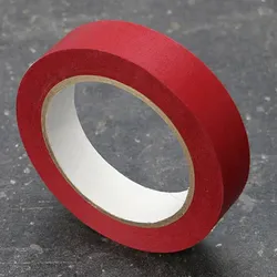 Fälzelband, Spezialpapier, Leinenstruktur 19 mm | rot