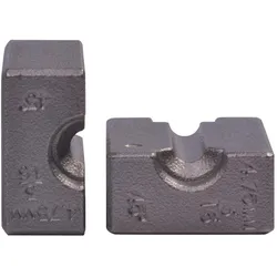 SW-Stahl, Schraubstock + Zwinge, 24520L-2 Spannbackensatz