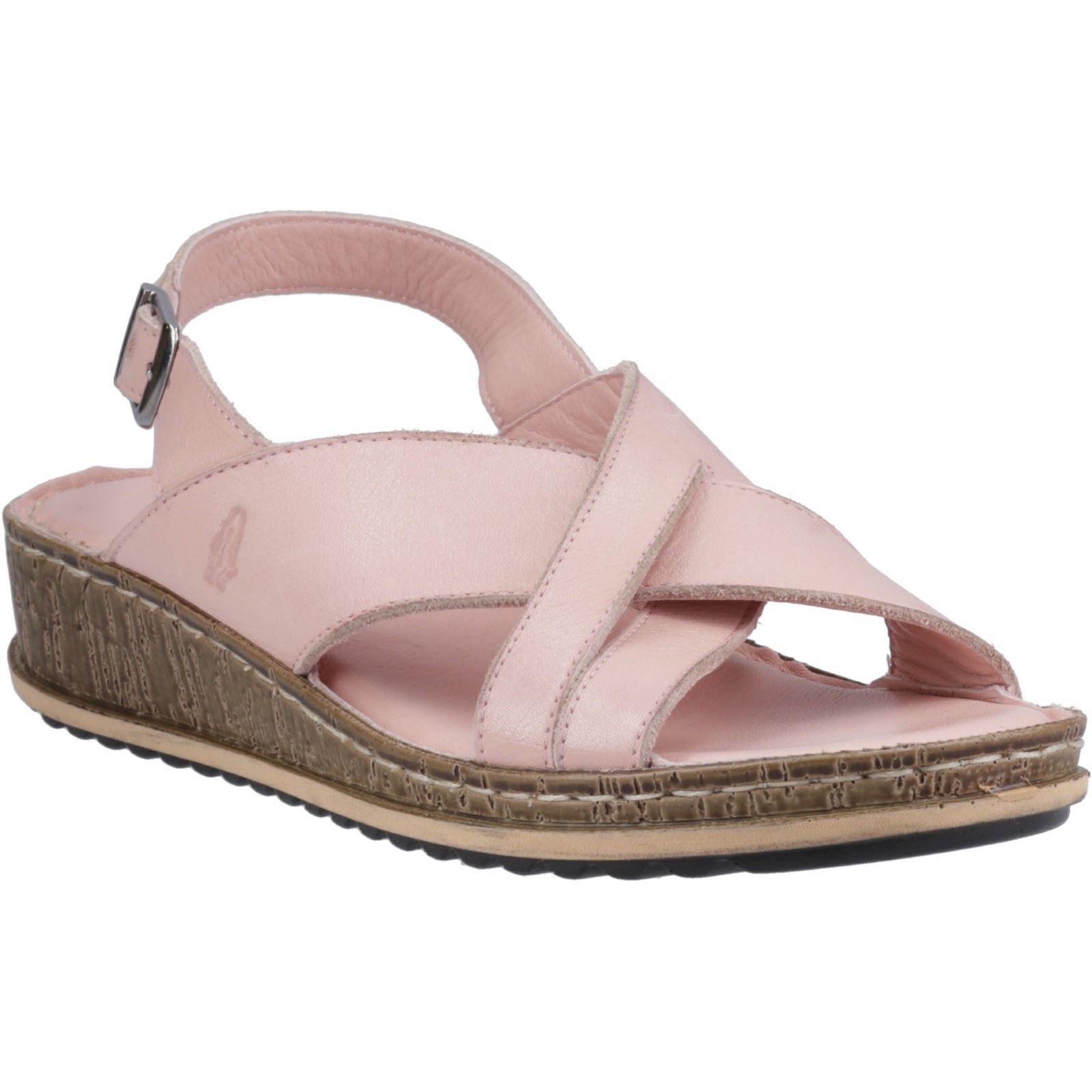 Hush Puppies Elena Leder Damen Blush Wedges