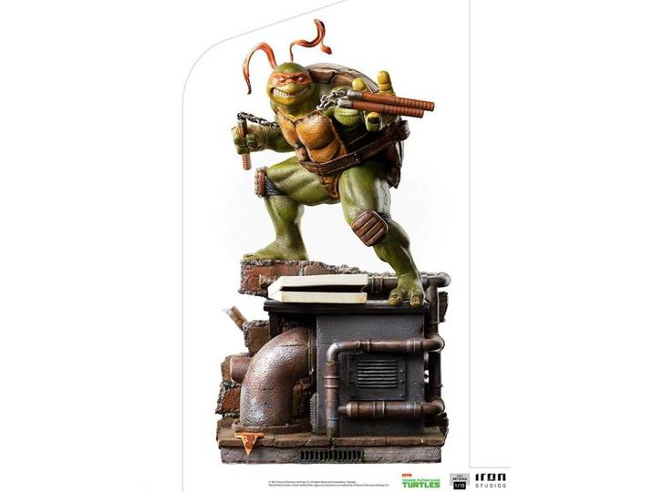 Iron Studios Merchandise-Figur Teenage Mutant Ninja Turtles Michelangelo BDS Art Scale 1/10
