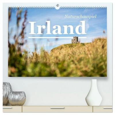 Naturschauspiel Irland (hochwertiger Premium Wandkalender 2026 DIN A2 quer), Kunstdruck in Hochglanz