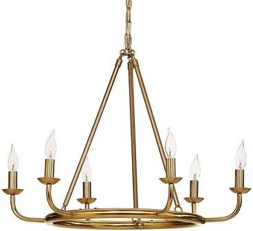 Leigh 6-Light Chandelier - Ballard Designs
