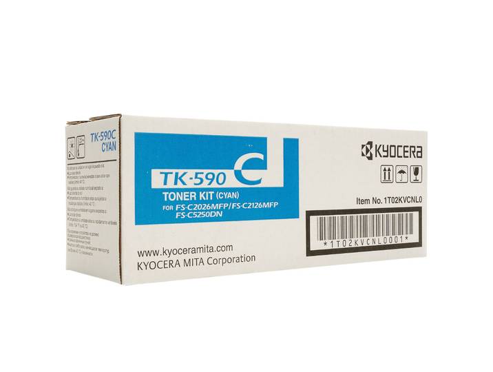KYOCERA Toner original TK 590 C - Cyan