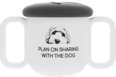 Pavilion Sharing with the Dog Silicone Snack Bowl