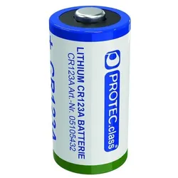 PROTEC Photobatterie P123PHO CR123A Lithium 3V 1600mAh (MHD)