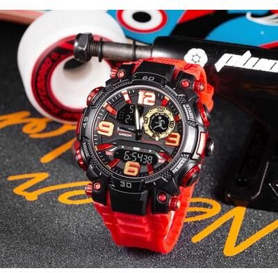 The Cart Load Military Men Watch, Digital Stopwatch, Fashion Sport Outdoor G Wristwatch, Stylish, Durable, Ideal For Fitness Military Men Watch, Digital Stopwatch, Fashion Sport Outdoor G Wristwatch, Stylish, Durable, Ideal For Fitness