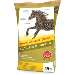 Josera Kraut&Rüben Mineral Pferdehauptfutter 15 Kilogramm