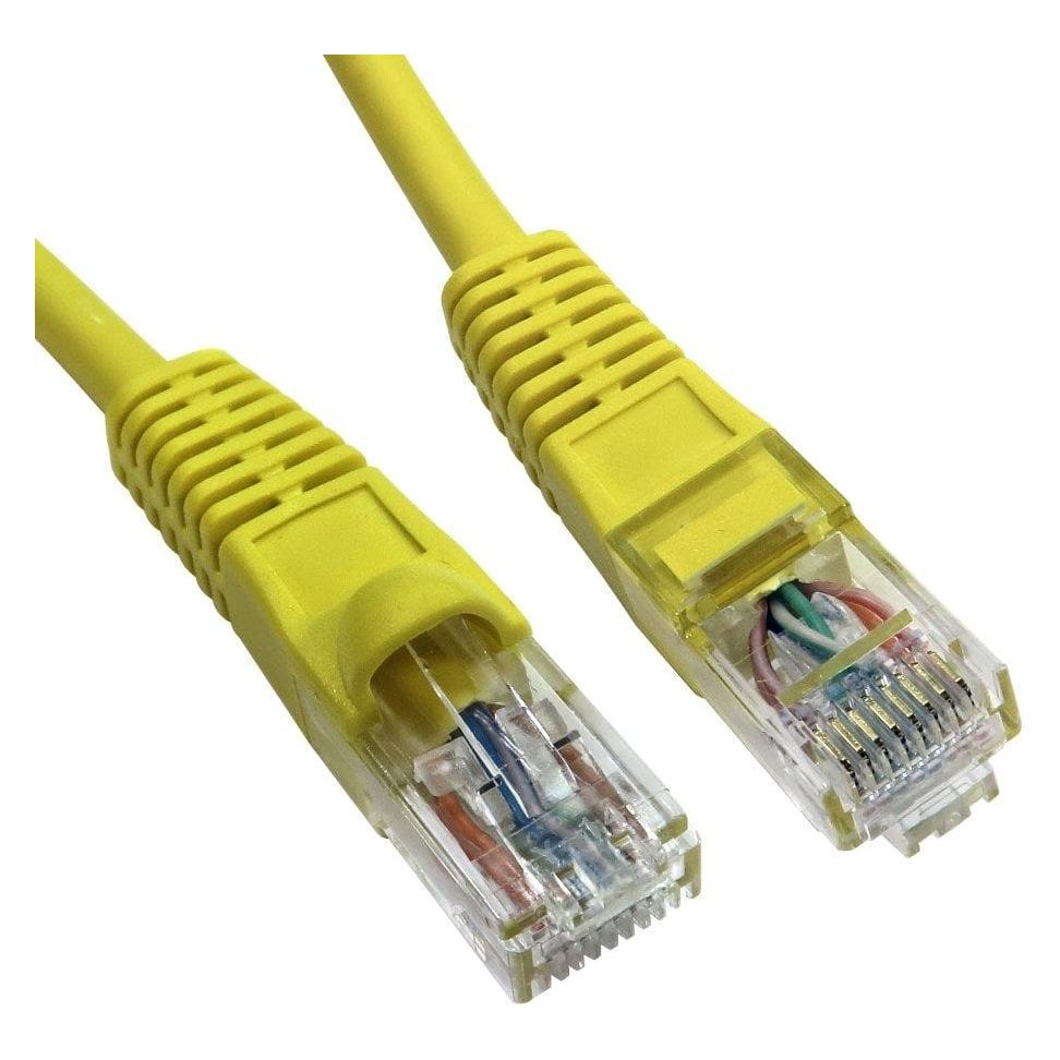 Cables Direct CDL 3m Cat6 LSZH Patch - Yellow (CAT6, 3 m) (B6LZ-603Y)
