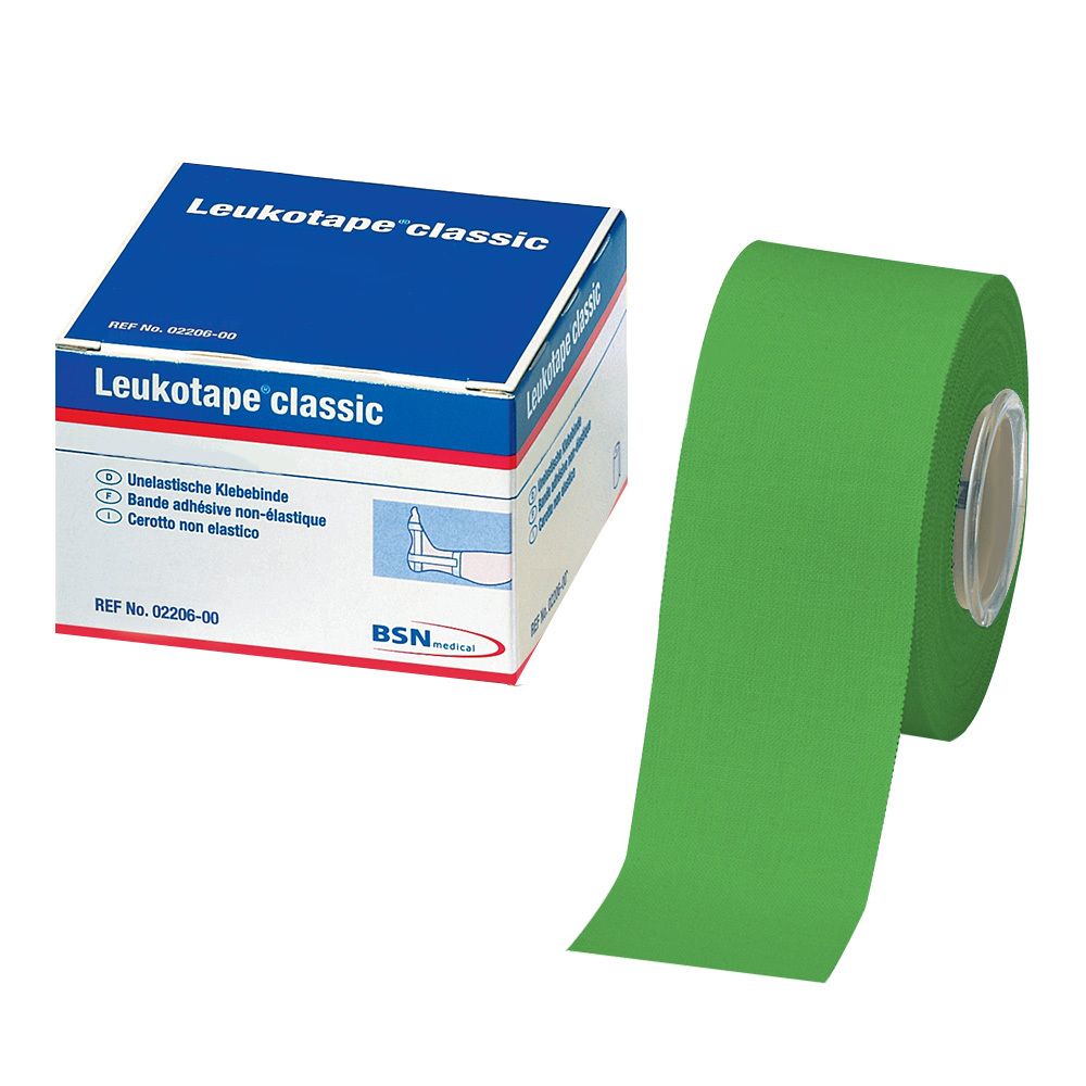 Leukotape Classic 3,75 cmx10 m grün 1 St Binden