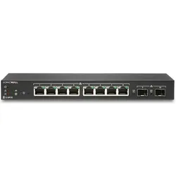 SonicWall Switch SWS12-8 - Switch - mana (8 Ports), Netzwerk Switch, Schwarz
