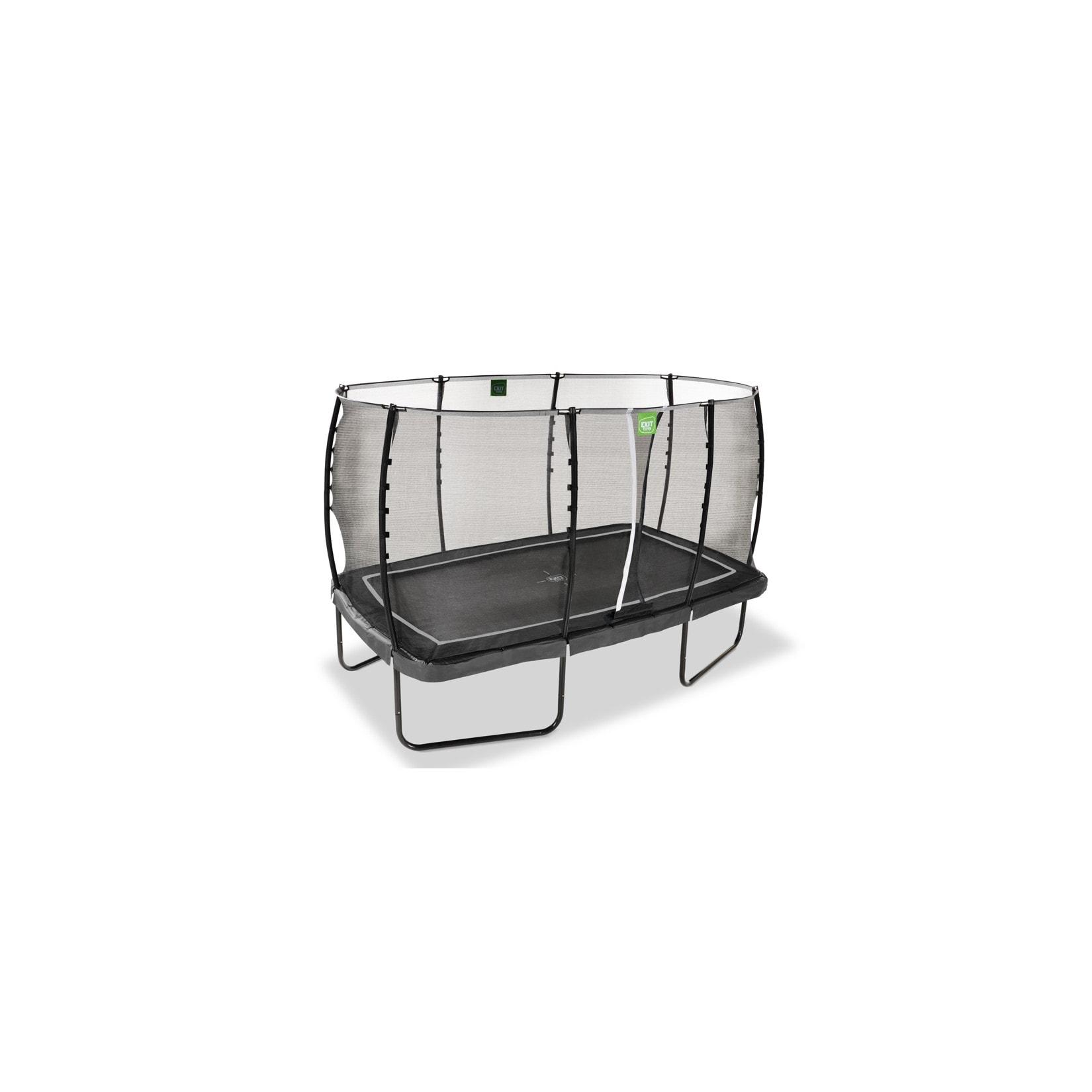 EXIT Allure Classic Trampolin 214x366cm - schwarz