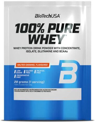 BiotechUSA 100% Pure Whey 28 gr Salted Caramel