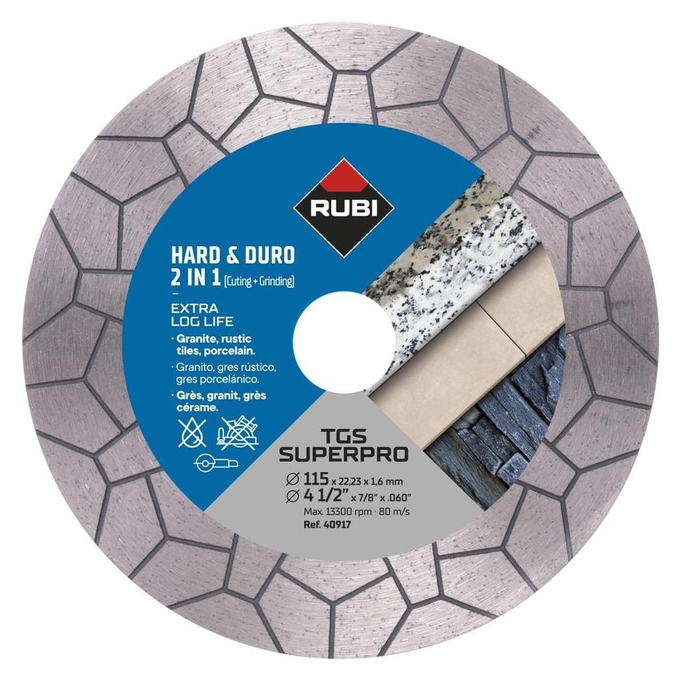 Rubi Diamanttrennscheibe 115x22,2mm TGS SUPERPRO (40917)