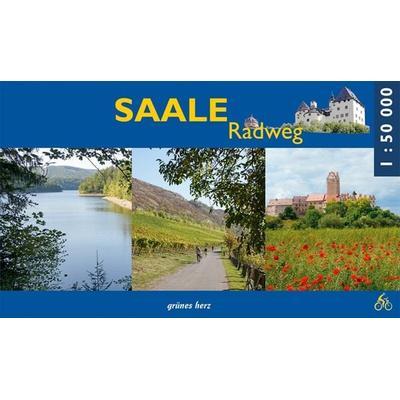 Saale-Radweg, Gebundene Ausgabe von Lutz Gebhardt, Grünes Herz, 978-3-86636-399-1