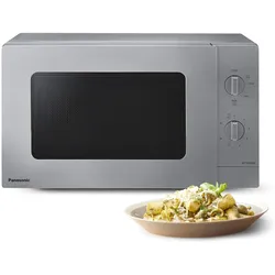 Panasonic NN-SM23QMEPG Mikrowelle Silber 800 W Grillfunktion, Mikrowelle, Silber