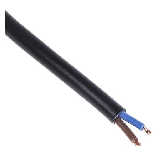 RS PRO Netzkabel HO3VV 2x0.5mm 100m (100 m) (491841)