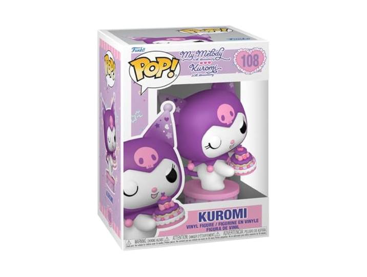 Hello Kitty Kuromi vinylfiguur 108 Funko Pop! standaard pvc Anime, Cats, Fan merch