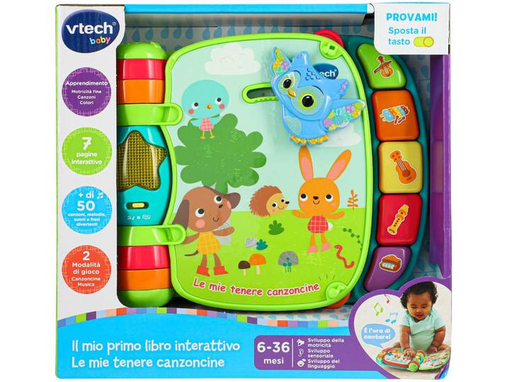 VTech Il mio primo libro musicale Italienisch