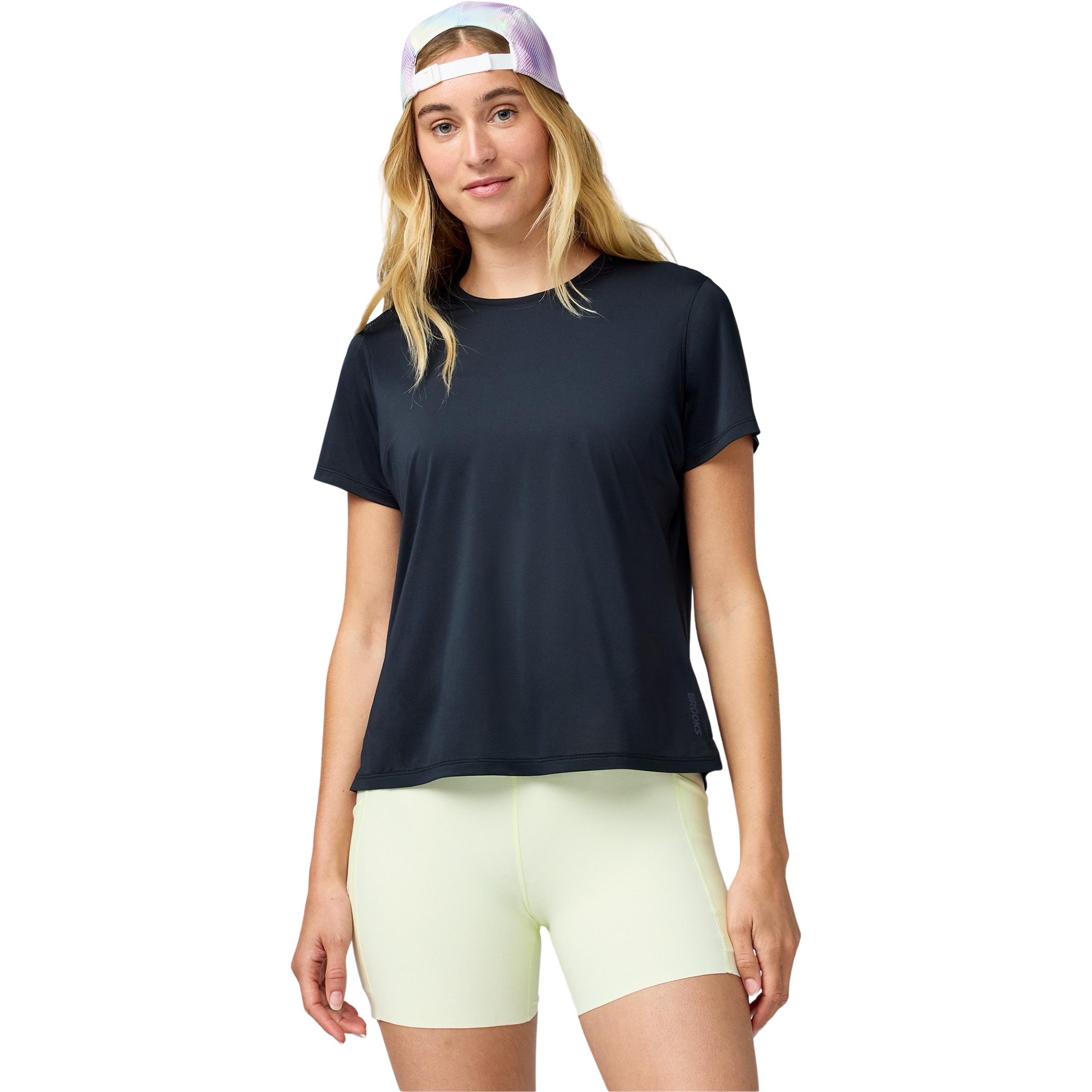 Brooks Dash Damen T-Shirts schwarz Größe L Laufen Geruchsneutralisierend