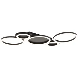 LED-Deckenleuchte Bläck Schwarz max. 40 Watt Deckenlampe