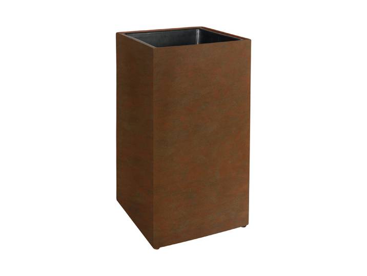Jardin Royal Pflanzkiste Gotland 31 x 31 x H 63 cm Rost